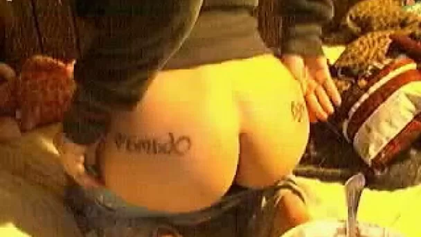 Beautiful and sexy white chick gets her clothes removed on camera