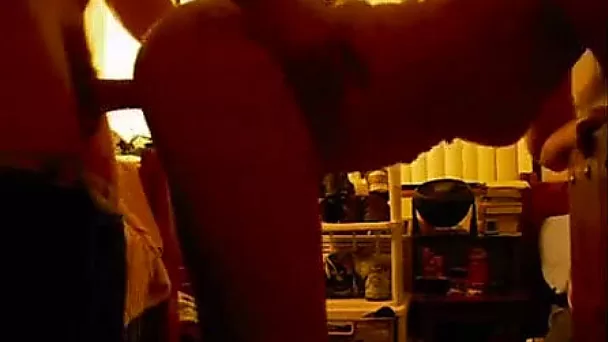 Desirable amateur girl gets fucked doggy style after steamy solo masturbation scene