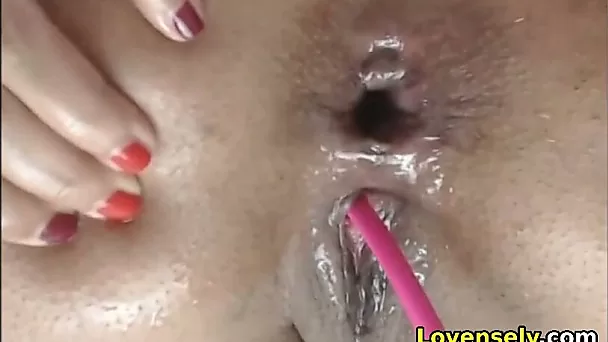 fucking my stepsis in the ass with with lovense dildo