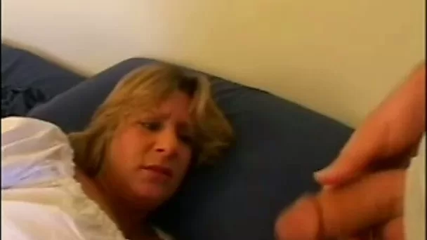 Tanned blondie gives head before hard and proper mish