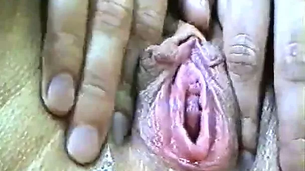 My girlfriend asked me to film her pussy closeup on cellphone camera