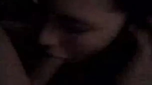 Slutty ex girlfriend sucks my big dick deepthroat
