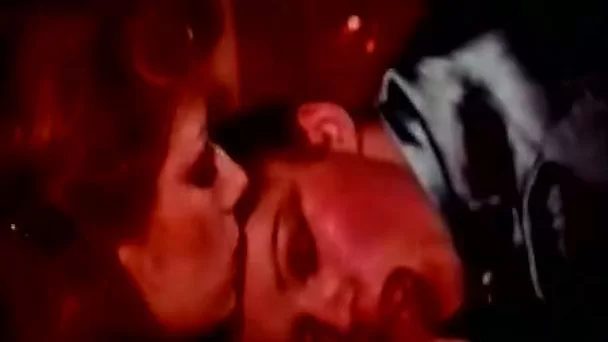 Busty dirty bordello whores please one guy in orgy