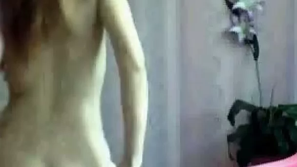 Incredible brunette webcam girl shows off her body