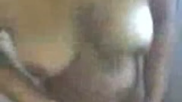 My brunette wife in the shower room naked flashing her pussy