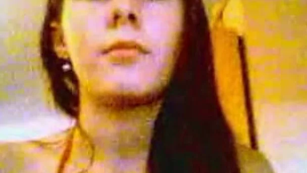 Beautiful brunette teen flashing her tits on webcam