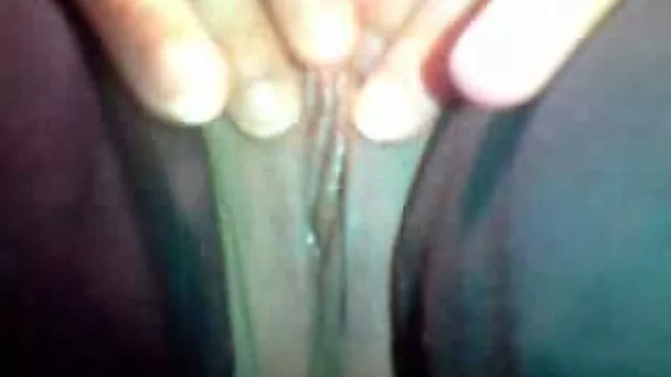 Some nasty cougar pussy getting fingered by her owner