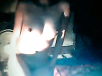 Brunette Asian webcam chick gets naked specially for me