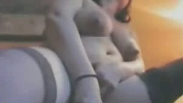 My BBW mature honey pets her hairy snapper with big vibrator