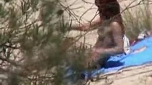 I am kind of a freak and like to spy on nudist chicks on the beach
