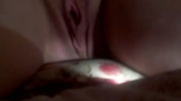 Close up video of my MILF wife's huge pussy lips