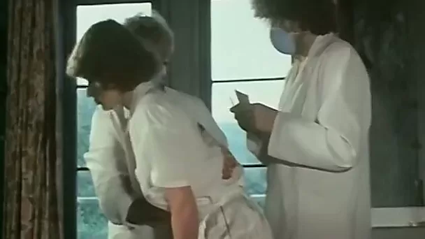 Sexy and well shaped brunette comes to doctor's office and gets fucked
