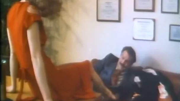 Gorgeous blondie seduces her boss and fucks on copy machine