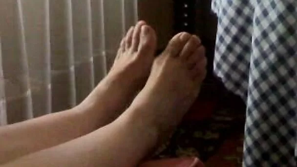 wife's feet for sexual games including bastinado punishment