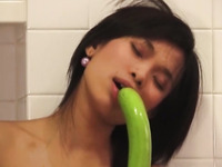 Masturbation With Horny Thai Young Sweetie With Dildo