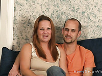 Real amateur couple make their first homemade video