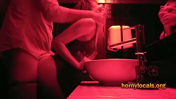 Blonde Fucked From Behind At Sex Party