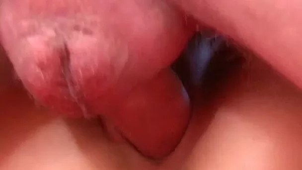 Lusty brunette with small boobs gets amazing cunnilingus and mish pose fuck