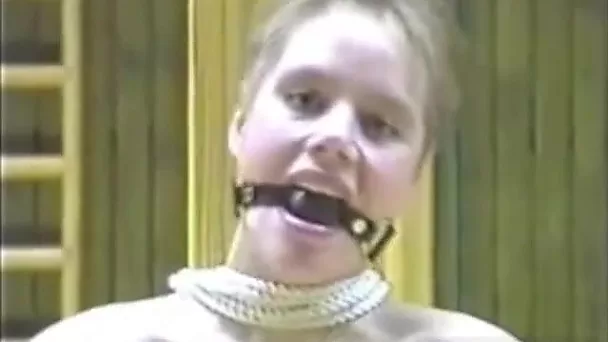 Submissive Wife in Hot Bondage Moaning for Orgasm