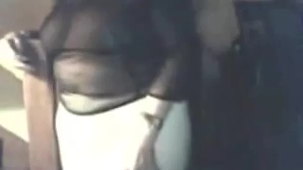 an old slut dildos standing up
