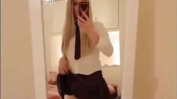 Nice horny compilation of lusty girls flashing their natural titties