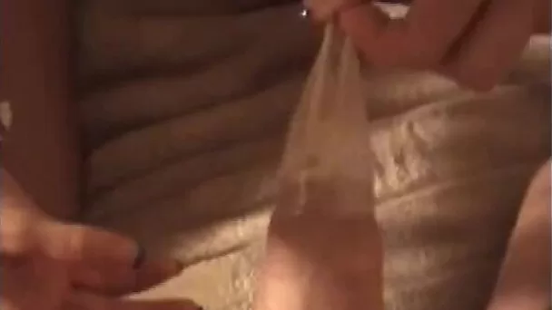 Wonderful amateur sexy blonde girl with juicy rack is fucked doggy