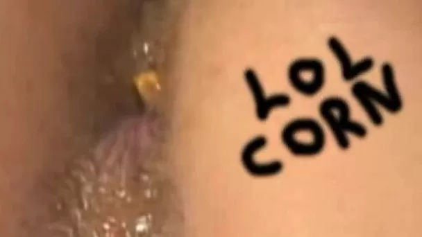 Bent over highly emotional blonde GF deserves brutal doggy anal banging