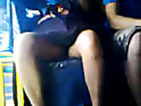 I spied on hot chick in crowded bus and filmed her upskirt