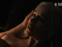 Enjoy awesome nude scene with Emilia Clarke who showed off nice love scene