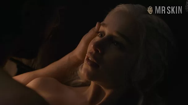 Enjoy awesome nude scene with Emilia Clarke who showed off nice love scene