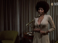 Just feel great with appetizing vintage lady Pam Grier flashing boobies