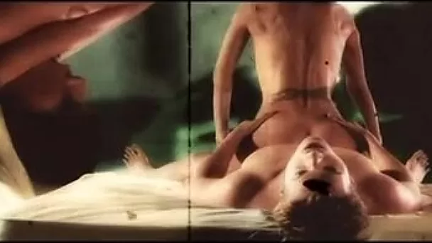 Bai Ling and steamy hardcore bed scene in missionary position