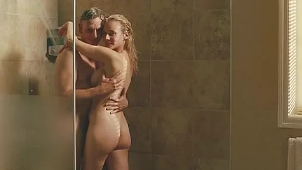 Lost of spooning and kissing with Diane Kruger in the shower