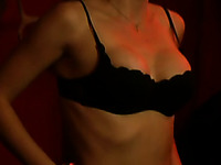 Adrianne Palicki look definitely ok in her sexy black lingerie