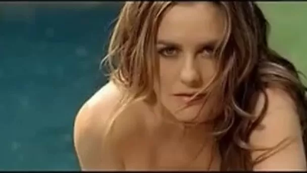 Alicia Silverstone definitely loves swimming all nude flashing her sexy body