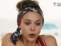 Likable sweetie named Elizabeth Olsen is actually movie pro with some good nude scenes