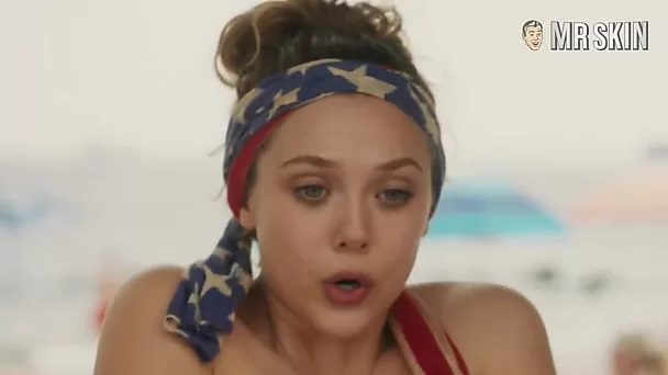 Likable sweetie named Elizabeth Olsen is actually movie pro with some good nude scenes
