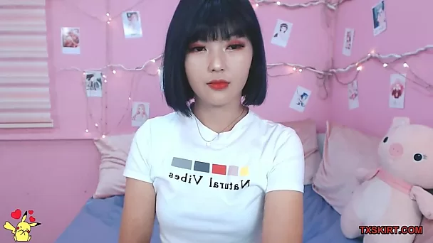 korean college girl