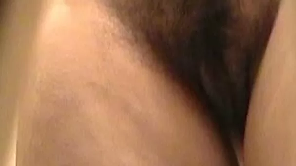 Watch me stripping and showing my hairy pussy for camera