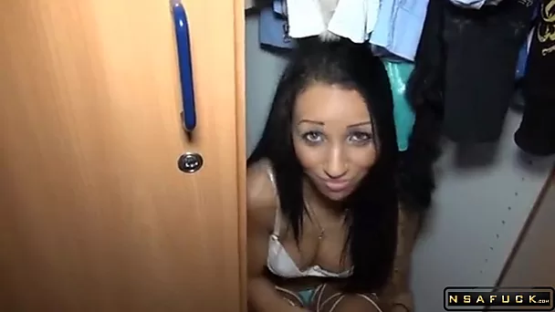 Seductive Brunette Babe Gets Her Juicy Anal Hole Pounded Deep