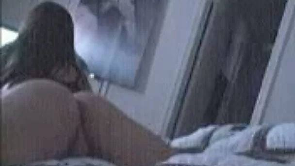 The latina girlfriend has awesome booty that looks even better on cam