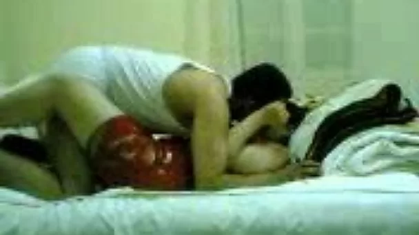 Romantic fore play with my beloved 32 years old brunette Arab wife