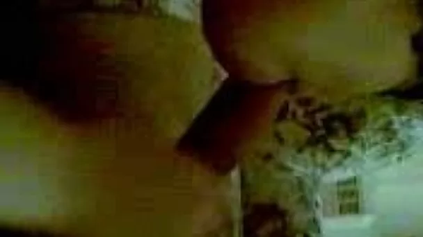 Chubby brunette chick giving me blowjob on cam for fun