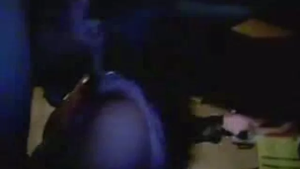 Chubby mature girlfriend giving nice blowjob on webcam