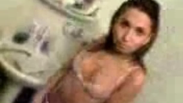 Busty girlfriend from Azerbaijan shows off her body in lingerie