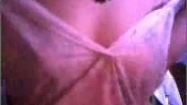 Webcam chat with cute black haired teeny lady