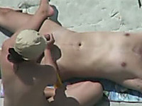These horny people on the beach didn't know I was filming them
