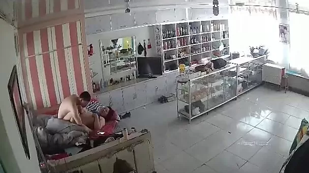 Webcams Small shop couple having sex in the morning