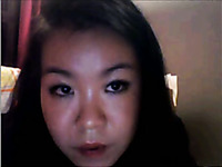 Just a slutty amateur Asian girl playing chat roulette with me