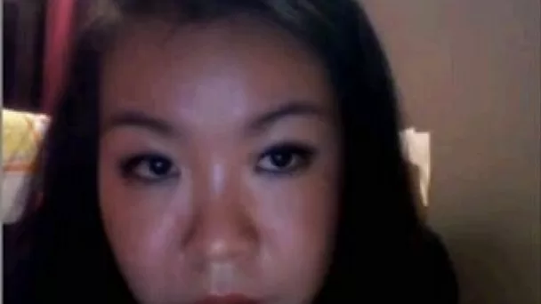 Just a slutty amateur Asian girl playing chat roulette with me